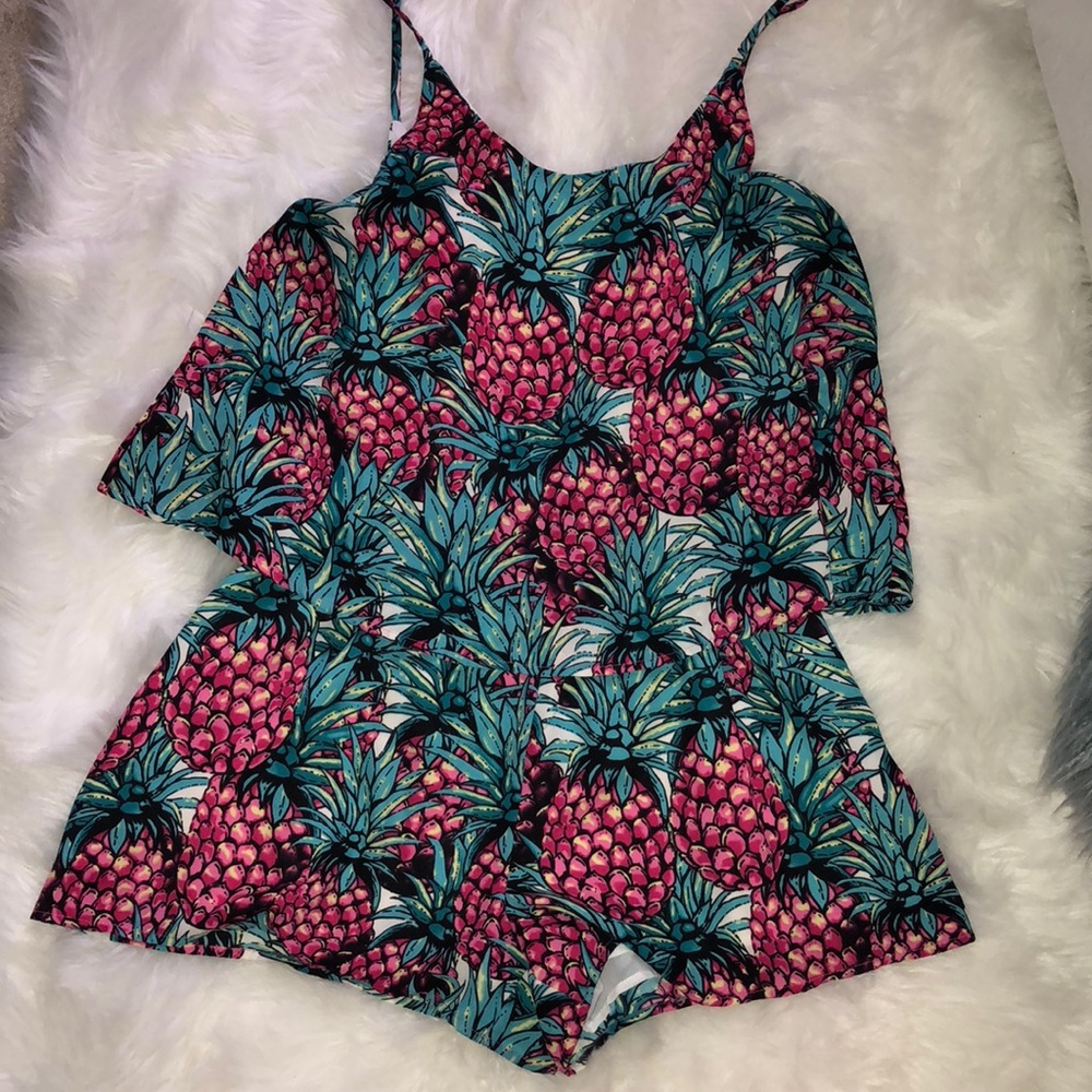 Pineapple romper